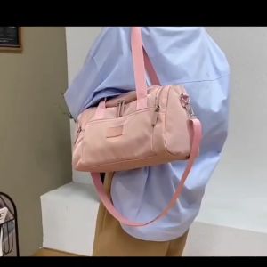 TAS SELEMPANG WANITA IMPORT CHIBAO BAHAN KANVAS 8162#