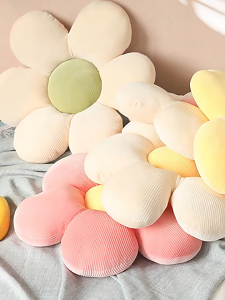 40CM Cute Daisy Flower Stuffed Pillow Soft Plush Cushion Sofa Chair Seat Pad Home Decor INS Style Relaxing Gift