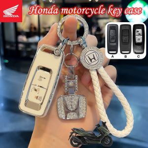 พวงกุญแจรถยนต์ Honda Motorcycle พวงกุญแจ Honda sh125i key case vnitting2024/Adv 350/click 160
