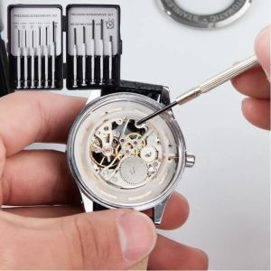 11Pcs Mini Precision Screwdriver Set with Free Carrying Case for Working With and Repairing Watches Clocks and Eyeglasses