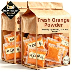 Authentic No Sugar No Additive Orange Powder Drink