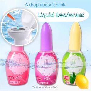 Toilet Bowl Air Fresheners Toilet Deodorizer One Drop Air Freshener Liquid Deodorant Floral Scent 20ml Rose Scent