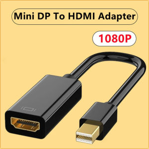 4K Mini DisplayPort to HDMI-compatible Adapter Male Mini DP to Female HDMI-Compatible Cable Converter Compatible with MacBook Ai