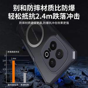 Armor ventilation case iQoo 13 magnetic casing