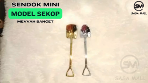 Sendok Mini Teh Kue Dessert Sekop Tea Spoon Stainless Steel 15cm Anti Karat Design Unik Laz COD Bisa Bayar di Tempat Graha Mart