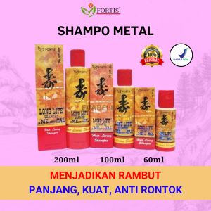 Sampo Metal Shampo Shampoo Samphoo Sampho Metal Fortis Original Sampoh Sampo Anti Ketombe Dan Rambur Rontok Pemanjang Rambut Tercepat Wanita Cewek Penumbuh Rambut Biar Cepat Panjang Pria Laki laki Perempuan