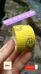 Cuộn băng quấn co giãn họa tiết dễ thương dính bảo vệ ngón tay ngón chân