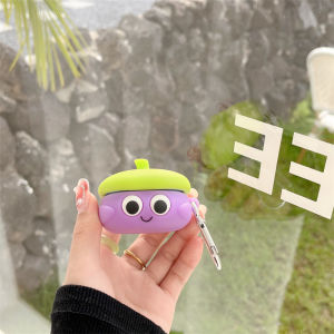 Ốp Bảo Vệ Chống Rơi Phong Cách Doanh Nhân Cho Samsung Buds2 Pro Monster Eggplant Mềm Vỏ Lớp Ngoài Tương Thích Với Budslive Galaxy