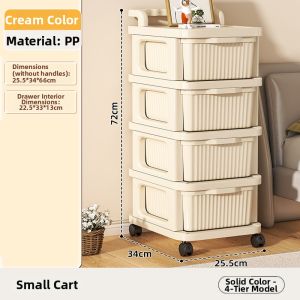 Cartoon Style Dustproof Portable Storage Rack