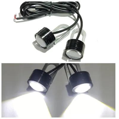 LAMPU MATA ELANG STROBO FLASH STROBO KEDIP 3 LED DENGAN BREKET 2PCS