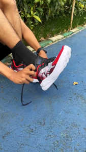 Sepatu Running Fzth Mortex Pro Sneakers Casual Sport Shoes Phylon GREY