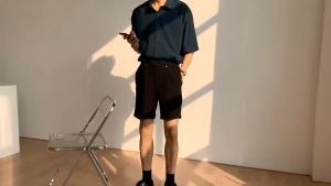 heroes  Korean blouses Mens new style 2024 Plain Casual Fashion Long Sleeve Polo Shirts for Men