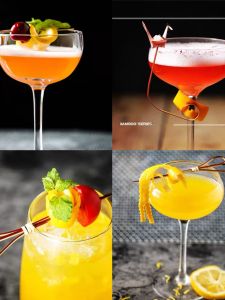 Creative Cocktail Picks Decorative Bamboo Fruit Forks Olive Sticks 100 Pieces Bar Accessories Chinese Brand JBBK