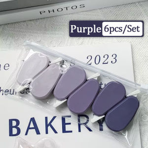 GD Christmas 6PCS/Set Gradient Correction Strips with Transparent Bag Portable School Office Supplies Stationery
