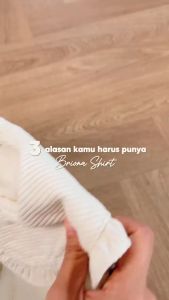 Briona Shirt Mayoutfit | Kemeja Wanita Corduroy Kerah Flat Frill