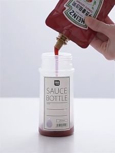SKY DREAM - 450ML Sauce Bottle / Ketchup Squeeze Bottle / Botol Sos /  BOTOL KICAP