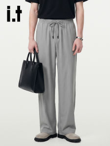 izzue | Casual Summer Commute Straight Trousers