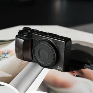Original Ricoh GR4 Camera Handle Black Ebony Wood GR3 GRIII GR3X Handheld Grip Digital Camera Accessories Chinese Style