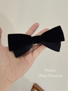 Kẹp Tóc Nhún Bèo Nhún Bèo Nhún Nhung Cổ Điển Thanh Lịch Kẹp Tóc Đàn Hồi Phụ Kiện Tóc Kẹp Tóc Nửa Đầu Kẹp Tóc Ngọt Ngào Kẹp Tóc Trên Đầu