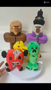 ตุ๊กตาอุปกรณ์ต่อพ่วงเกมMy World Plush Toy Doll Kuli Fear Steve Doll Game Peripheral Doll20CMตุ๊กตาของเล่นเด็กของขวัญวันเกิด