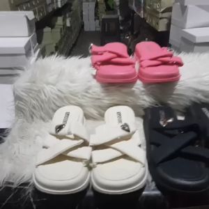 Sendal Wanita Import Tali Silang Acc Hati 23223