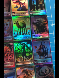 (isi 10) Stiker Tempel Anomali Brainrot Hologram | Stiker Anak Anak Anomali Tung Tung Sahur