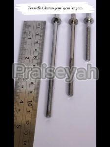 Tension Rod Baut Drum Screw Sparepart Baut Drum 5Cm 9Cm 10Cm Rod Pengencang Hoop Snare - Lazada