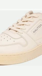 Nautica Mens Low-Top Fashion Sneakers - Lace-Up Trainers for Stylish Basketball Style and Comfortable Walking Shoes size 9