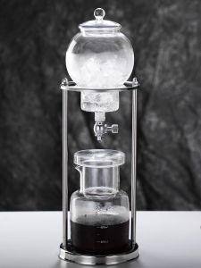 Five Household Ice Drip Coffee Pot Cold Extraction Pot Japanese Household Glass Drip Type Cold Extracting Tea Ice Extraction Pot Coffee Equipment