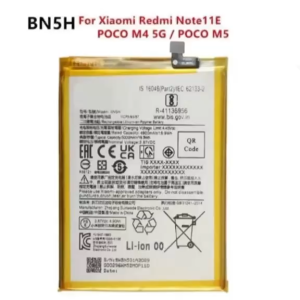 BN5H 5000mAh Battery Para sa Xiaomi Redmi Note11E POCO M4 5G / Poco M5 replcement phone batteries