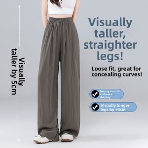BALENO | Lightweight Summer Wide Leg Casual Pants for Petite Women