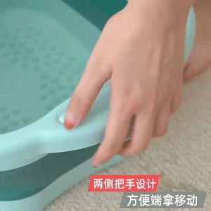 Innohut Foldable Foot Bath Bucket Foot Spa Foot Tub Soak Massage Bucket Spa Basin Besen Basuh Kaki 折叠足浴盆