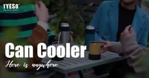 *FREE Custom Name* TYESO Vacuum Insulation Stainless Steel Can Cooler Coffee Cup Tumbler Termos Cup Mug Custom Logo Engrave Name Kid Adult Work Gift Present (350ml/500ml) TS-8897/TS-8898