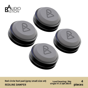 AudioBastion Anti-Vibration Pads for Speakers/Subwoofer/Amplifier - Hi-Fi Isolation Feet Improve Sound Quality (Set of 4)
