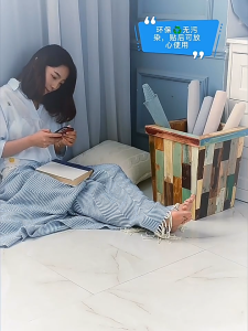 SUMINOE PVC flooring vinyl tiles flooring 60x60 Floor stickers Flooring Waterproof Marble pattern Wooden design Floor stickers linoleum for floor vinyl tiles