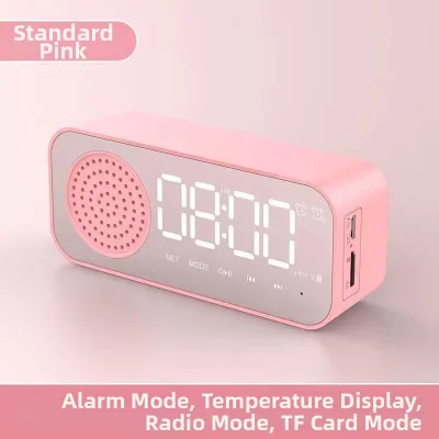 Smart Alarm Clock Powerful Wake-Up Tool for High School Students Multi-Function Electronic Desk Clock New 2024 Model