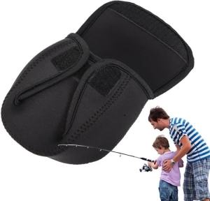 Thickened Fly Fishing Reel Cover Case Outdoor Storage Bag Fishing Gear Accessories for Reel Protection