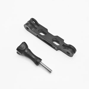 Aluminum Alloy Extension Arm Metal Mount For GoPro Hero 13 12 11 10 9 8 Insta360 SJCAM AKASO DJI Osmo Action 6 5 PRO 4 3 Camera