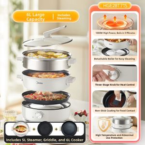 Midea | electric cooking Multi-cooking Electric Hot Pot