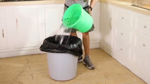 Black Large Trash Bags 30/50/100/120/240L Outdoor Trash Bin Bag–Leak-Proof Easy to Open for All Garbage Cans