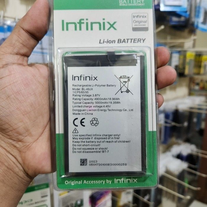 Baterai Batre Battery HP INFINIX HOT 30 X6831 ORIGINAL Model Kode