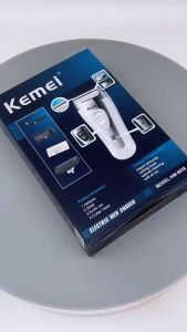 Kemei Twin Blade Reciprocating Shavers KM-9038 Rechargeable Shaving Machine Cordless Electric Beard Trimmer