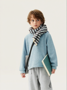 MINI BALA | Autumn New Warm Fleece Lined Hoodie with Adjustable Hem