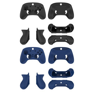 For Razer Wolverine V3 Pro Gaming Controller Silicone Protective Case Anti-scratch Solid Color Case Full Protective Cover