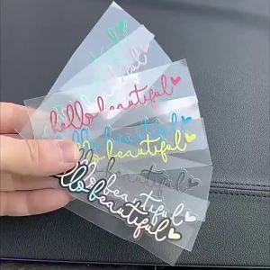 Bible Verse Mirror Sticker – "Psalm 91: Under Protection" Christian Vinyl Decal Ideal for Female Drivers