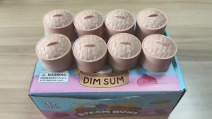 Bandai | 5.5cm Hot Glitter Dumpling Squishy with Box Dumplings Sensory Squeeze Toy for Stress Relief Fans Birthday Day Gifts