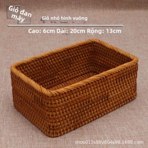 Giỏ Đựng Hàng Mây Tre