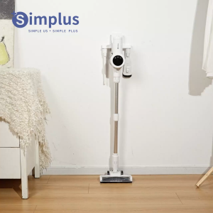 INSSA x Simplus 16000PA Vacuum Cleaner Cordless LED Light 5 Layers Filter System Wireless Handheld Vacuum HEPA 9 Filter Long Duration Washable Filter Low Noise Rechargable Hyper-Suction-S6 Pro