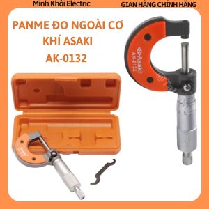 Panme đo ngoài cơ khí Asaki AK-0132panme Asaki 0-25mmthước panme đo ngoàipanme cơsản phẩm panmethước kẹp panmepanme cơ khípanme đo ngoài Asaki AK-0132 chuyên dùng cho cơ khí