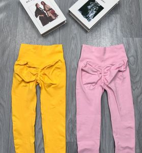 สาวฤดูร้อนสบาย Elastic High เอวกางเกงโยคะผู้หญิงพีชสะโพกฟิตเนสกางเกงยกสะโพกกีฬาขี่จักรยาน Leggings